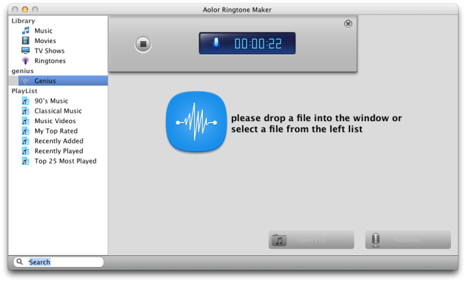 make quick time player convert to ringtone for mac